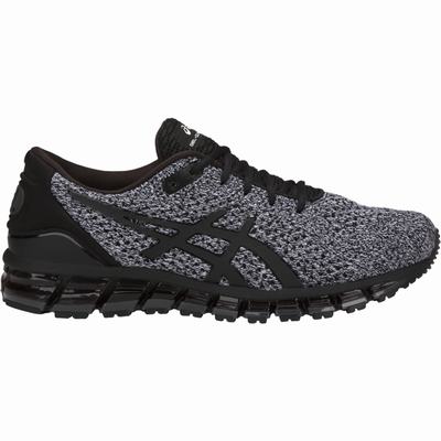 Asics Gel-Quantum 360 Knit 2 - Miesten Tennarit - Mustat/Valkoinen